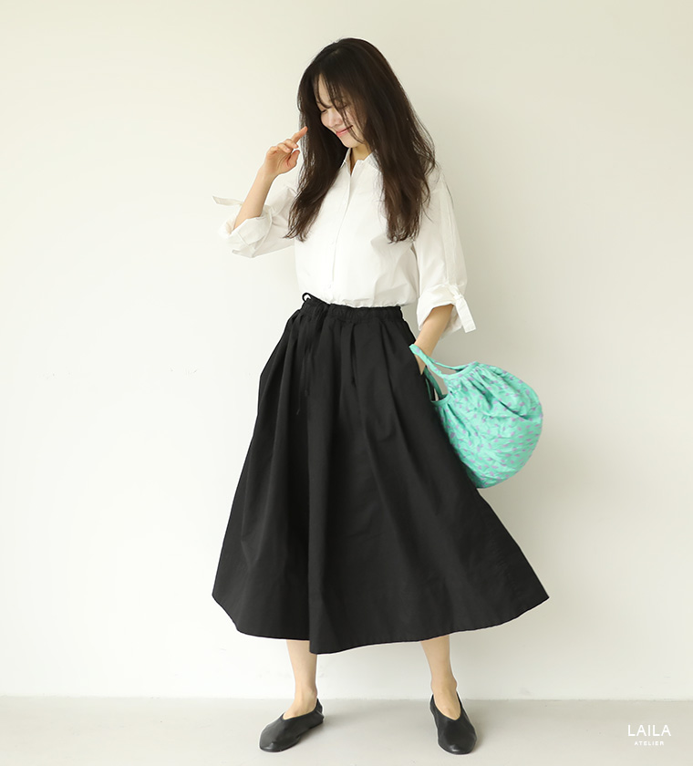 우키라 코튼 스커트