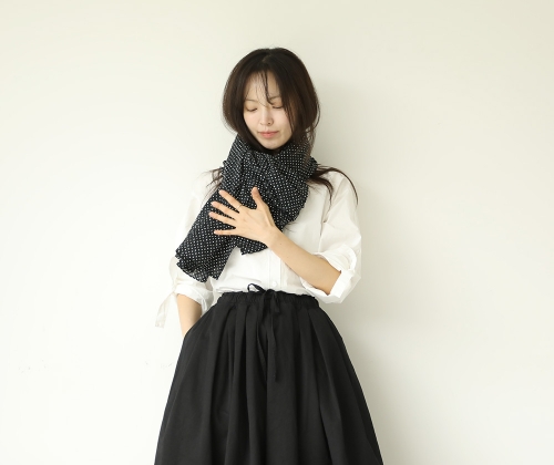 우키라 코튼 스커트