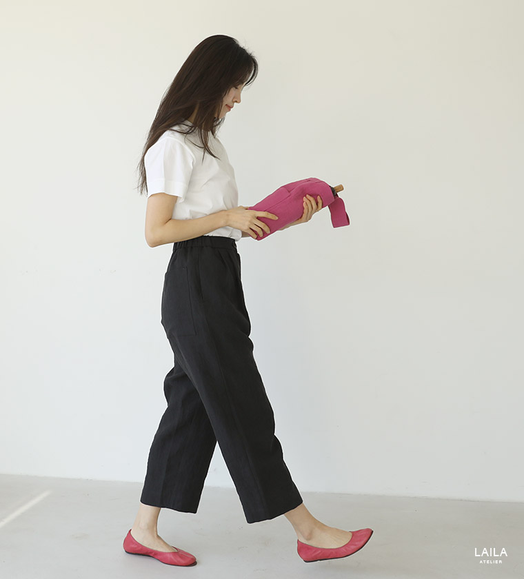 네리스 린넨 백