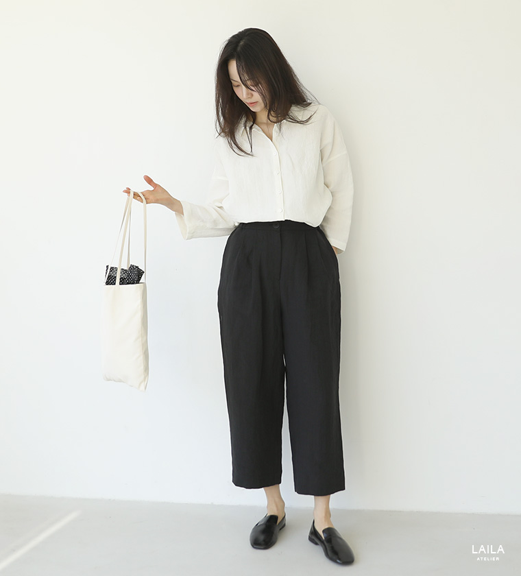 네리스 린넨 팬츠