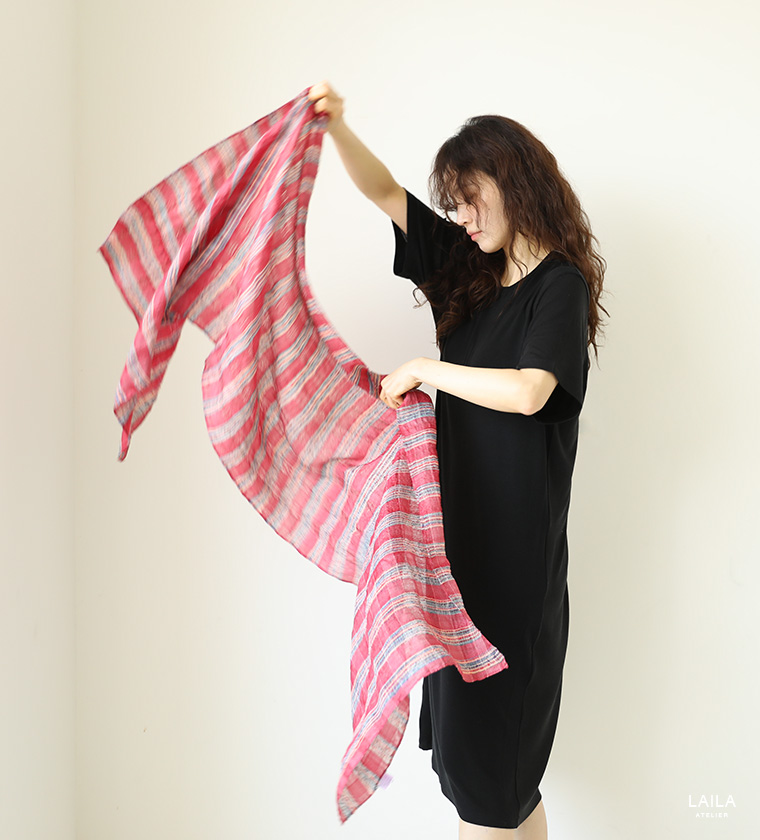 밀로나 실크 스카프 II