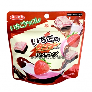 블랙썬더 파우치 딸기맛 42g / 수입과자 초콜릿 / 24년08월04일