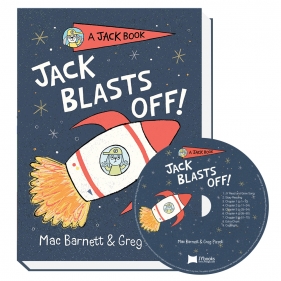 노부영 맥 바넷 Jack Blasts Off (CD포함) - 하드커버북