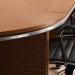 티크 ㅁ자형 6인~15인 사무실 세미나실 회의실 연결식 대형 테이블