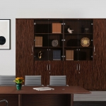 사무실 회의실 서재 흑단 유리장식장 시리즈