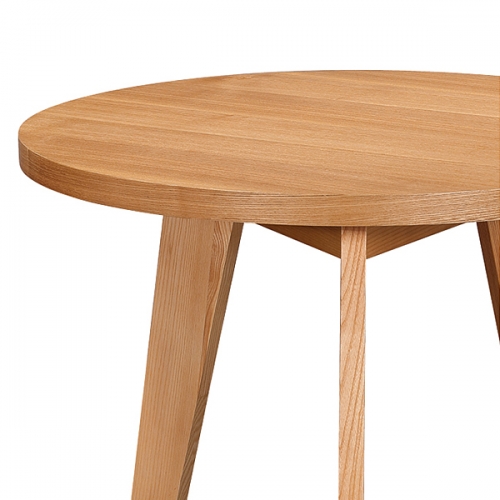 거실 원형 티테이블 베란다 원목 커피테이블 홈카페 디자인 테이블
