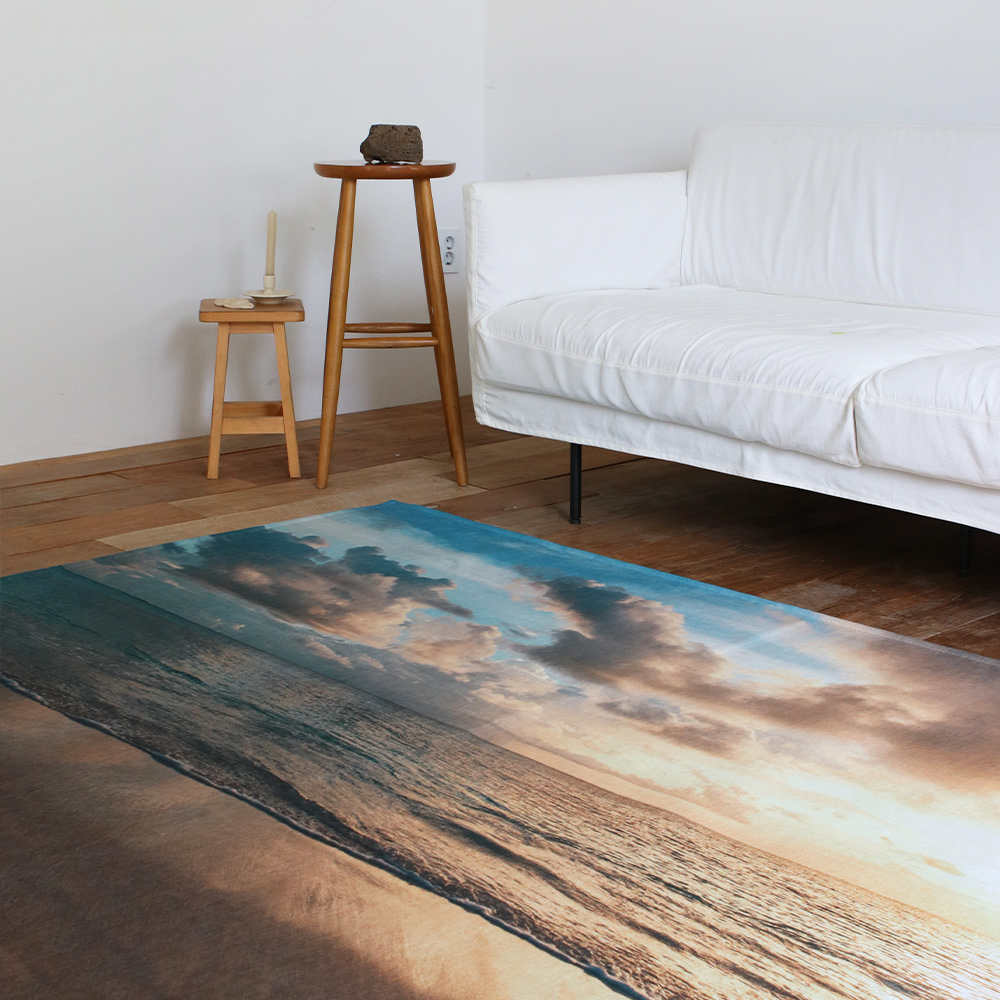 [랜디케어] sandybeach 셔닐 발수 러그