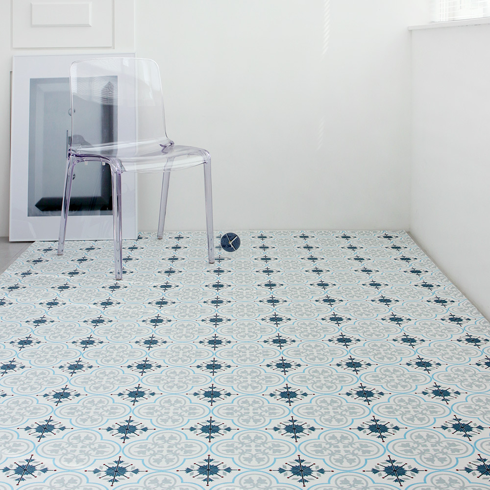 [랜디케어] 카를로타일 셔닐 발수 러그