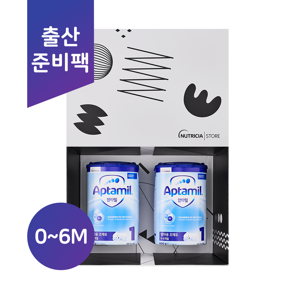 (출산준비팩/한국공식)​ |압타밀 프로누트라 어드밴스 HMO|1단계 800g 2캔