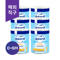 압타밀 컴포트 6캔 NEW|부분가수분해분유