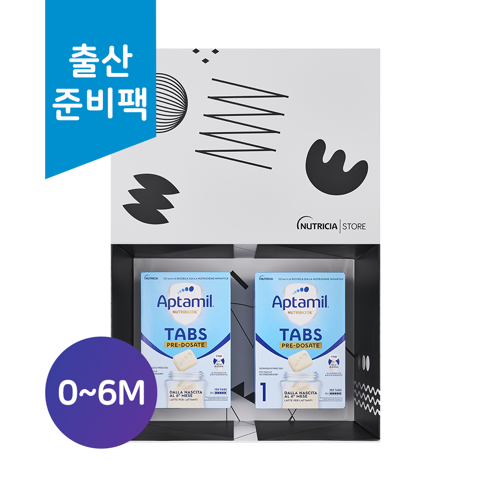 (출산준비팩/해외직구)​| 압타밀 탭스 IF| 1단계 479g 2팩