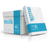 한국제지 밀크 milk 용지 A4 80g 500매 2500매