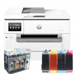 HP9730 A3 A4 칼라 복합기 인쇄 스캔 복사 무선 무한공급기 HP7740후속 무칩