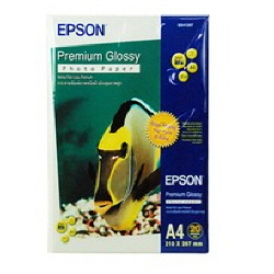 EPSON 정품 용지 Premium Glossy Photo paper A4(20매) 255g (S041285/41794)