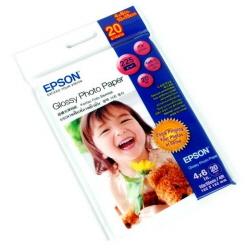 EPSON 정품 용지 Glossy Photo paper 4*6(20매) 225g (S042070)