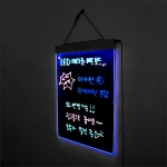 다양한 색이 연출되는 블랙 LED 광고 보드 45.3X61.9cm