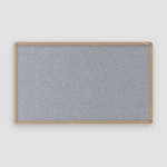 패브릭 게시판 알루미늄 무늬목미송(핀용) 150X90cm