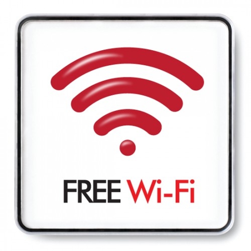 9416 - FREE Wi-Fi(120x120mm) 와이파이