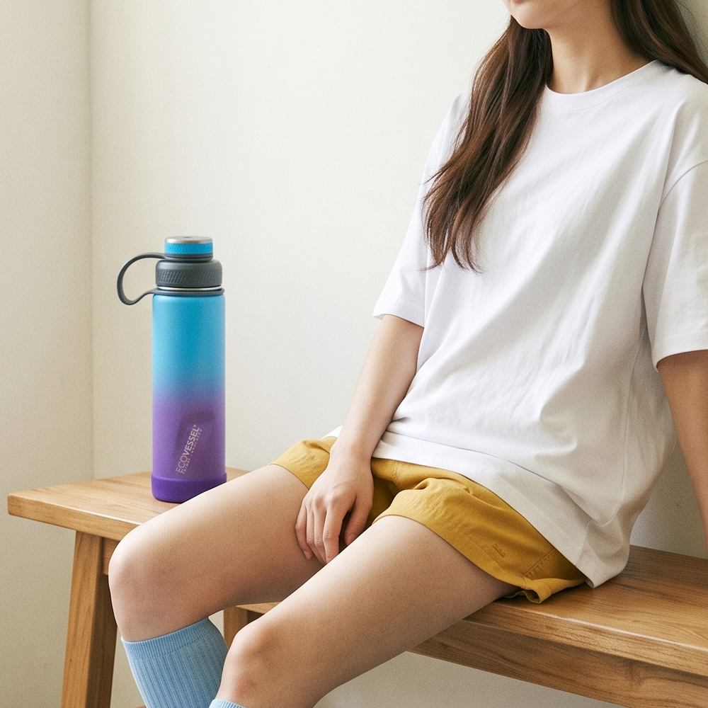 에코베슬 스텐 텀블러 볼더20 591ml
