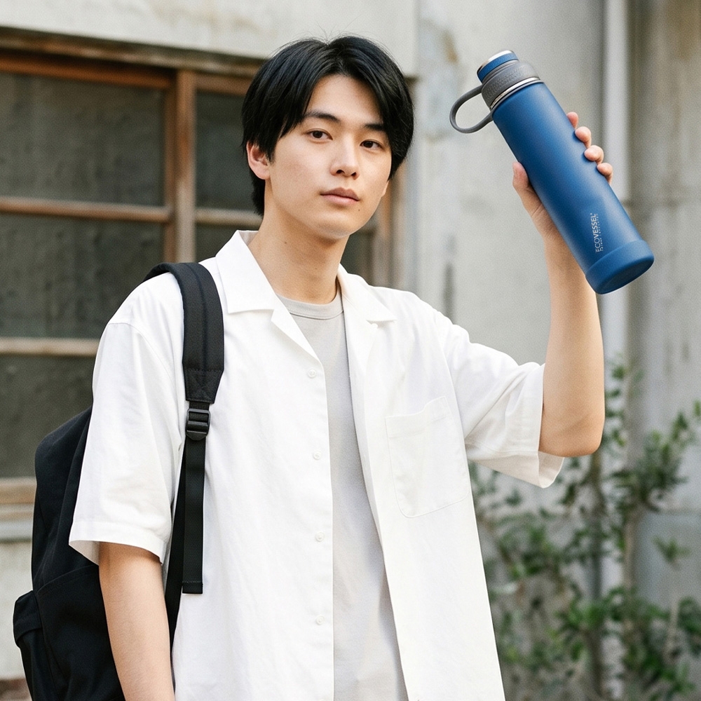에코베슬 보온 보냉 텀블러 볼더24 709ml