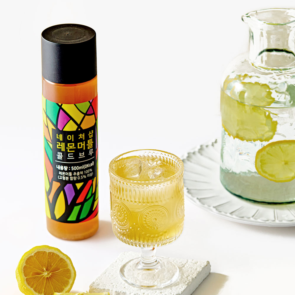 네이처샵 레몬머틀 콜드브루 500ml 가벼워지고 싶은 날의 필수품