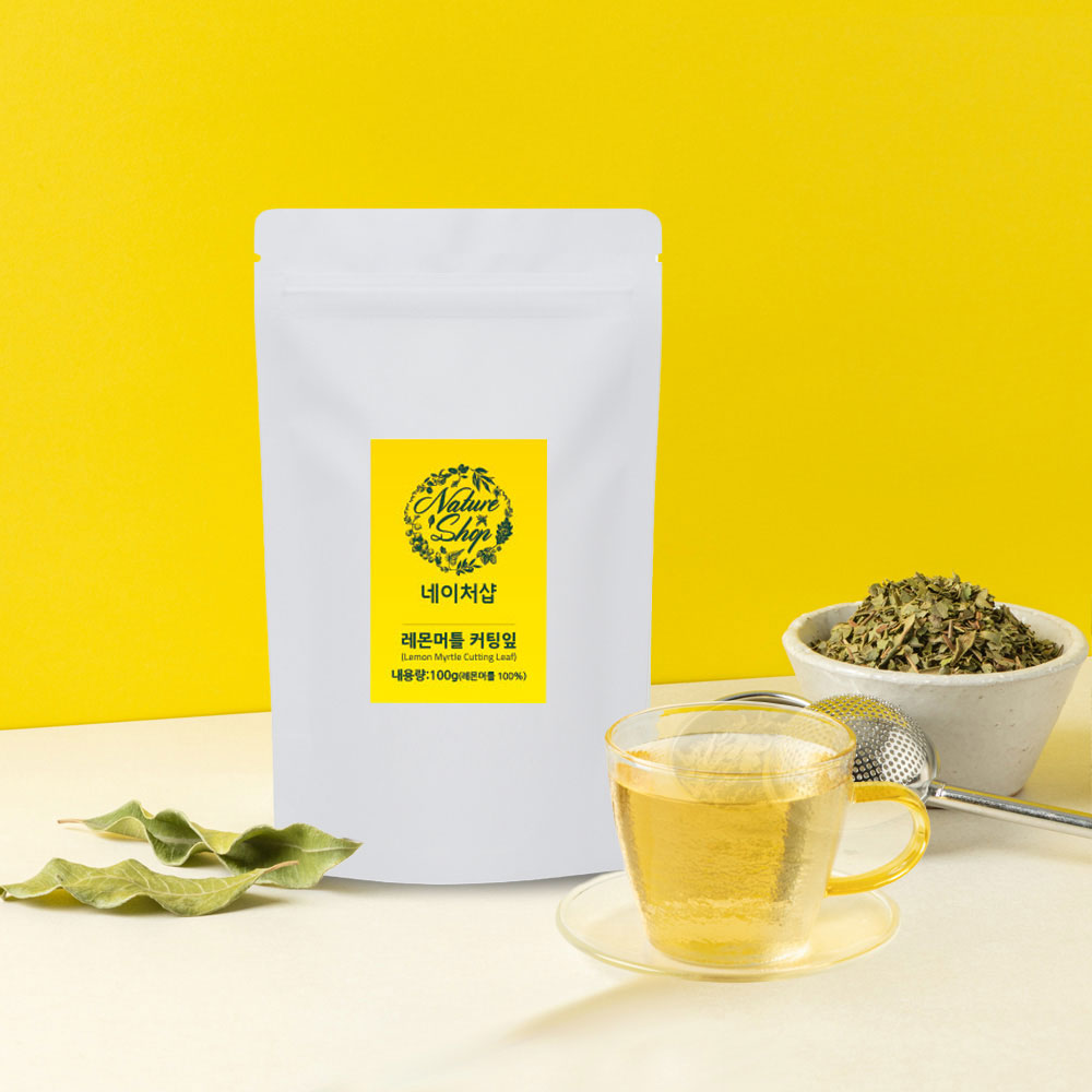 사업자용 (대용량 지퍼백) - [레몬머틀 커팅잎 100g x 1EA] (총 100g)