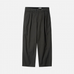 러프사이드 rough side  2Tuck Wide Pants Dark Umber