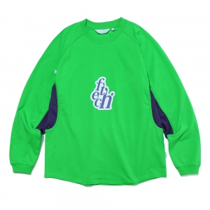 페치 펫치 페치선데이 fetch sunday L/S FTR LOGO T-SHIRT GREEN