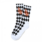 페치 펫치 페치선데이 fetch sunday CHECKER SOCKS BLACK