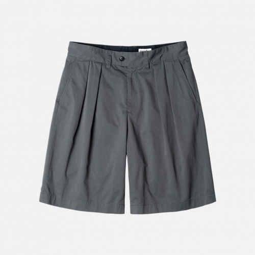 러프사이드 rough side   2Tuck Shorts Space Grey