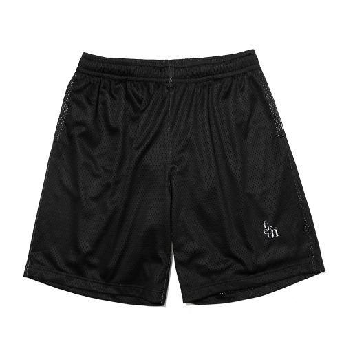 페치 펫치 페치선데이 fetch sunday FETCH  MESH LOGO BASKET SHORTS BLACK