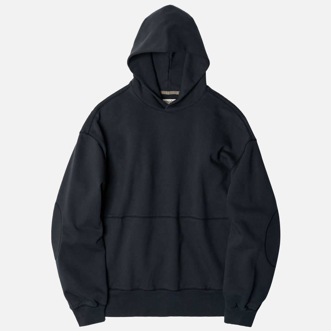 러프사이드 rough side 111. Oversized Hoodie Navy