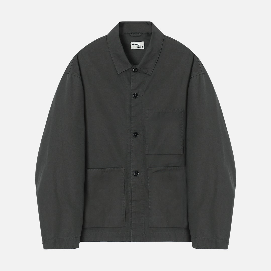 러프사이드 rough side Comfort Jacket Charcoal