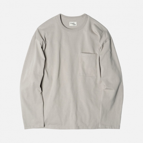 러프사이드 rough side Primary Long Sleeve Oatmeal