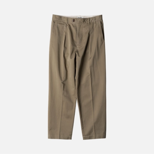 러프사이드 rough side  Regular Tapered Pants Khaki Beige