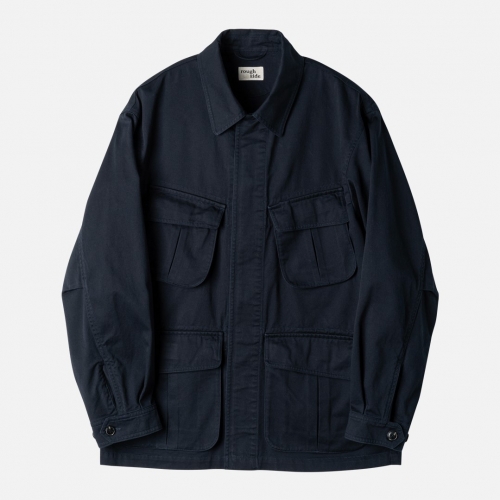 러프사이드 rough side Fatigue Jacket Navy