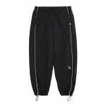 페치 펫치 페치선데이 fetch sunday RIPSTOP LINE TRACK PANTS BLACK