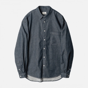 러프사이드 rough side Union Denim Shirt Indigo