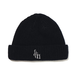 페치 펫치 페치선데이 fetch sunday LOGO BEANIE NAVY