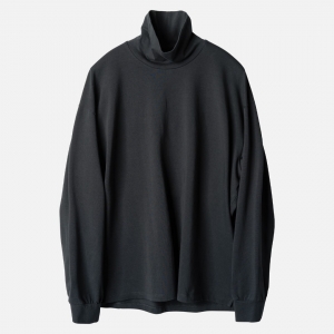 러프사이드 rough side Turtleneck Long Sleeve Charcoal