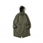 아워셀브스 ourselves HIGH DENSITY WEATHER CLOTH MODS COAT (olive drab)