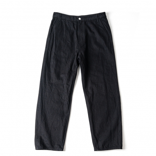 아워셀브스 ourselves ORGANIC COTTON RELAXED DENIM PANTS (one-wash black)