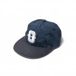 아워셀브스 ourselves VINTAGE WASHED BASEBALL CAP (navy x blue)