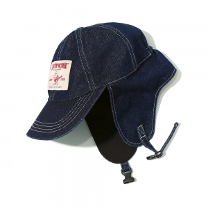 페치 펫치 페치선데이 fetch sunday  FETCH® X TRUE RELIGION® DENIM CAP INDIGO BLUE