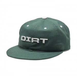 더트 DIRT Logo 6 Panel Cap Green