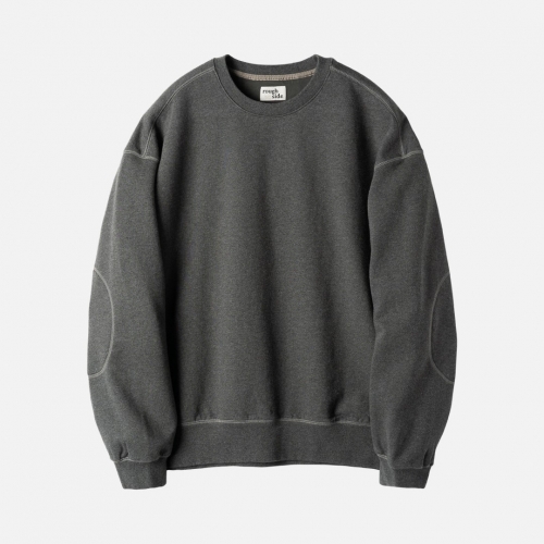 러프사이드 rough side Oversized Sweat Shirt Graphite