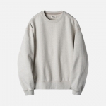 러프사이드 rough side Oversized Sweat Shirt Oatmeal