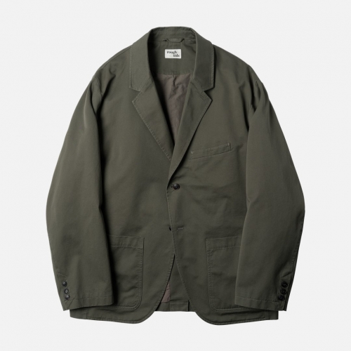 러프사이드 rough side Club Jacket Dark Olive