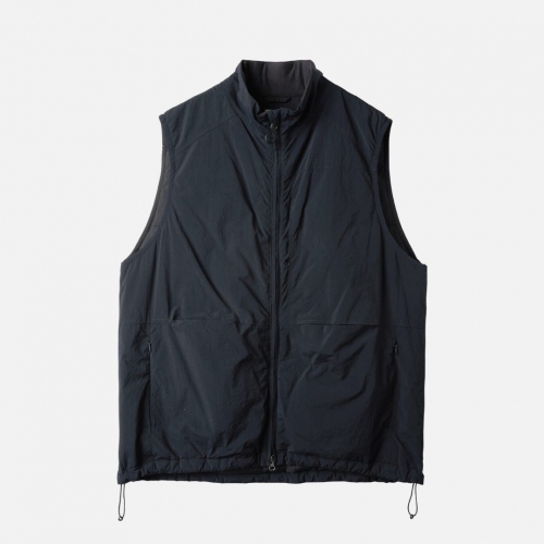 러프사이드 rough side Camper Vest Navy