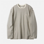 러프사이드 rough side Multi Stripe Long Sleeve Navy